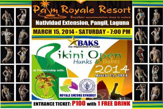 BIKINI OPEN 2014 @ Palm royale resort laguna 